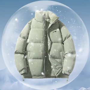 立领短款羽绒服男士冬季2025新款加绒加厚鸭绒外套防寒冬装